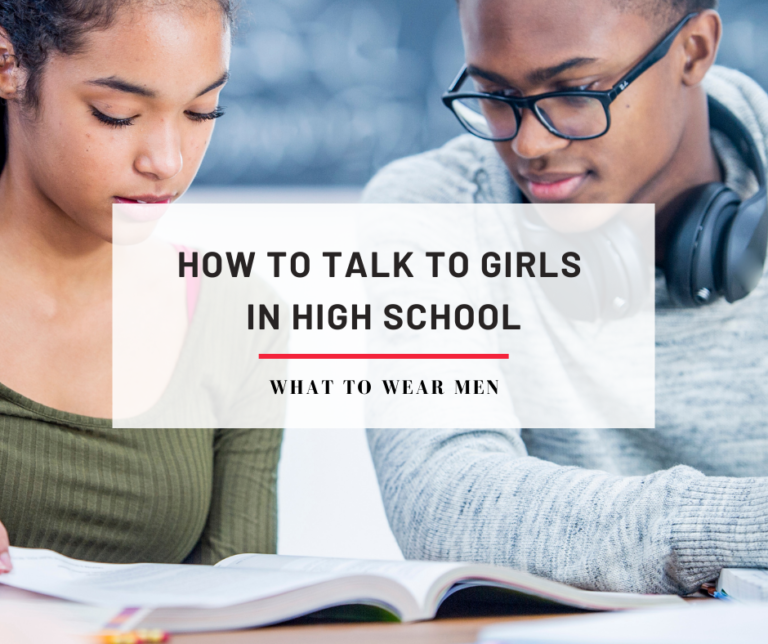 how to talk to new people in high school