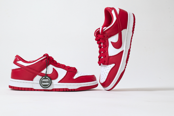 Nike Dunks Red and White